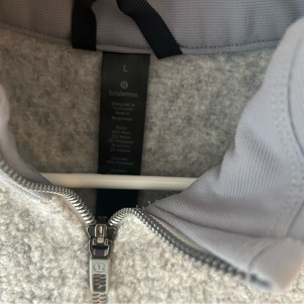 Lululemon Men’s Tundra Trek 3 Quarter Zip - Picture 9 of 11